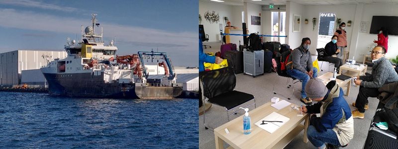 RRS Discovery in port